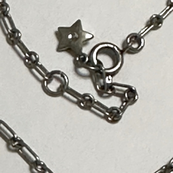 Sold out double sided pave crystal pendant chain necklace - Picture 2 of 7